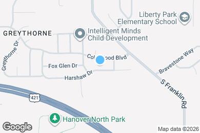 Map image of the property - 8014 Harshaw Dr