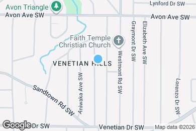 Map image of the property - 1336 Willow Trail SW