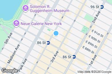 Map image of the property - E 87 ST Near Lex. 4/5/6 & Q Train, Dishwasher & NO Broker's Fees!