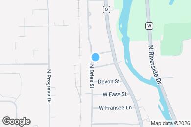 Map image of the property - 126 W Niesen Dr