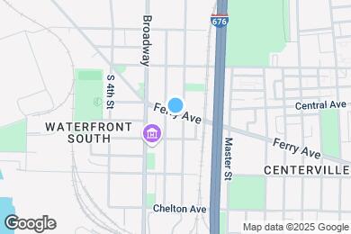 Map image of the property - 562 Ferry Ave