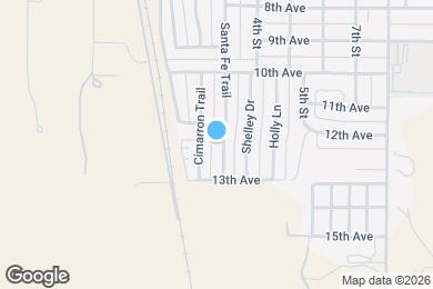 Map image of the property - 1022 Santa Fe Trl