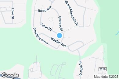 Map image of the property - 1373 Waylon Ave