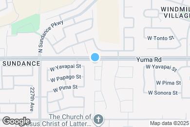 Map image of the property - 22474 W Yavapai St