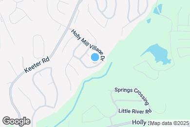 Map image of the property - 134 Holly Mill Village Dr