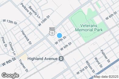 Map image of the property - 2702 W 7th St