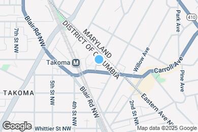 Map image of the property - The Arbor at Takoma