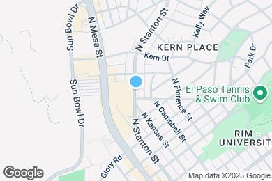 Map image of the property - 3124 N Stanton St