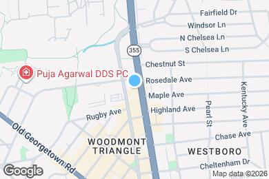 Map image of the property - 8218 Wisconsin Ave