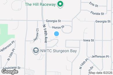 Map image of the property - 1432 Iowa Dr