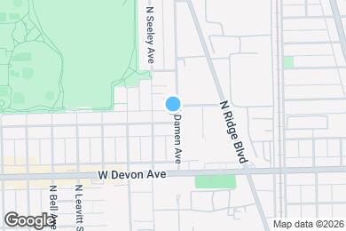 Map image of the property - 2000 W Arthur Ave