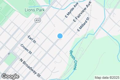 Map image of the property - 1608 E Fairview Ave