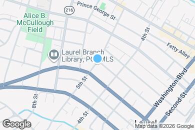 Map image of the property - 500 5th St