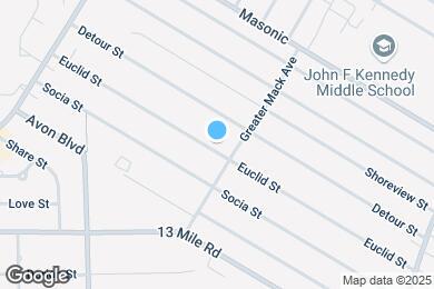 Map image of the property - 22801 Euclid St