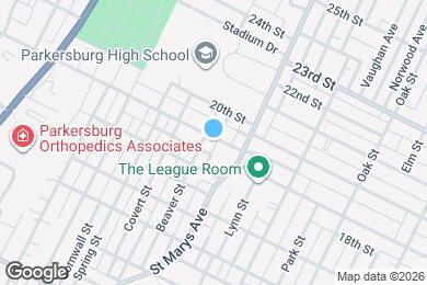 Map image of the property - 1110 19th St