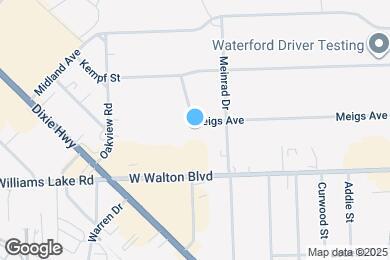 Map image of the property - Pine Lake Apartments