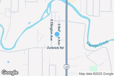 Map image of the property - 36 S Bellevue Ave