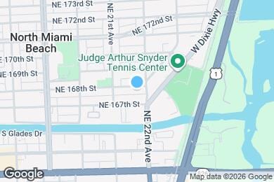 Map image of the property - 2170 NE 168th St