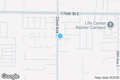 Map image of the property - Rainier View Court Townhomes