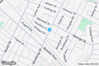 Map image of the property - 95 Winthrop St
