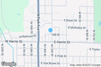 Map image of the property - 1001 N 13th St