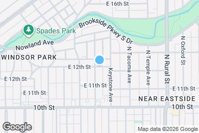 Map image of the property - 2312 E 12th St