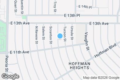 Map image of the property - 1156 Troy St