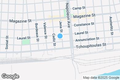 Map image of the property - 4509 Annunciation St