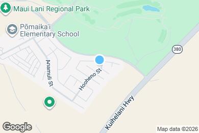 Map image of the property - 40 Hooheno St