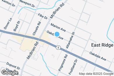 Map image of the property - 5332 Oakdale Ave