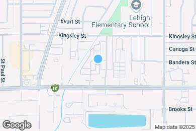 Map image of the property - 10416 Via Cara