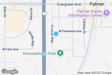 Map image of the property - 1021 S Lucas Way