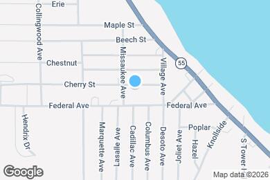 Map image of the property - 117 Cherry St