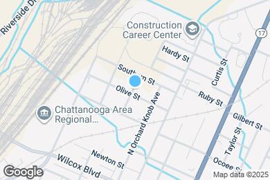 Map image of the property - 1809 N Hawthorne St