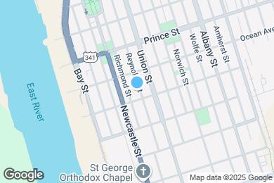 Map image of the property - 715 Reynolds St