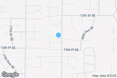 Map image of the property - 1418 83rd Ave SE