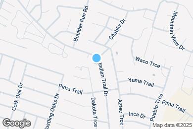 Map image of the property - 1506 Indian Trail
