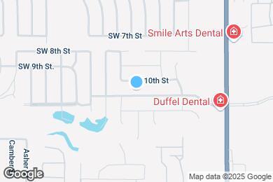Map image of the property - 11629 SW 11th St