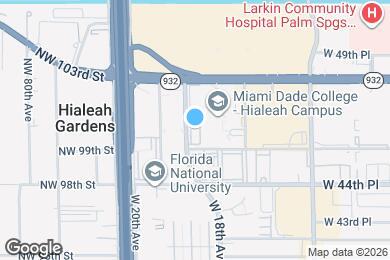 Map image of the property - 4675 W 18th Ct