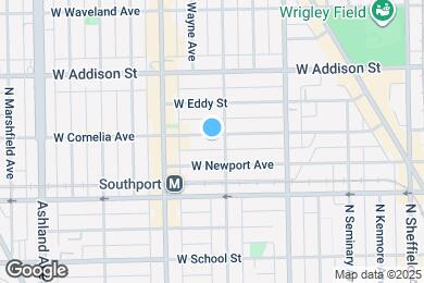 Map image of the property - 1311 W Cornelia Ave