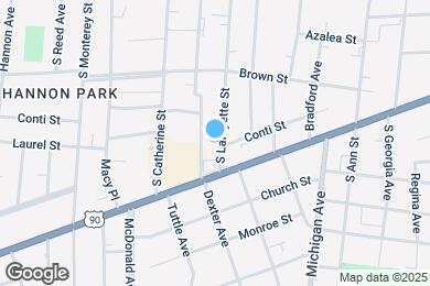 Map image of the property - 84 S Lafayette St