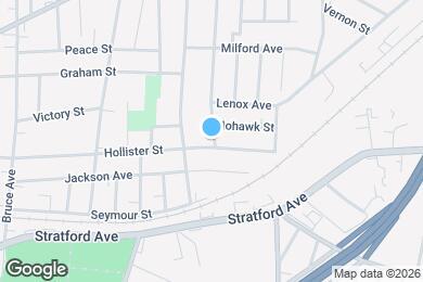 Map image of the property - 466 Burritt Ave