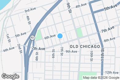 Map image of the property - 621 7th St