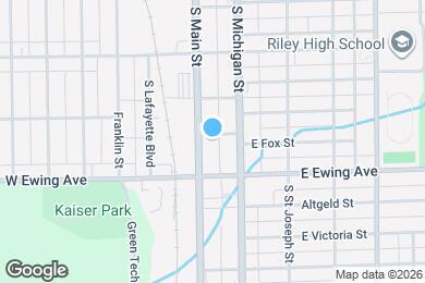 Map image of the property - 122 W Donald St