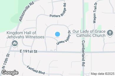Map image of the property - 9580 E 192nd St