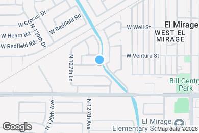 Map image of the property - 12701 W Ventura St