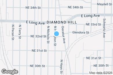 Map image of the property - 3224 N Hampton St