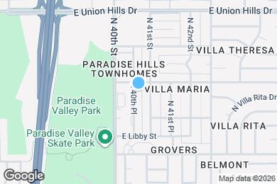 Map image of the property - 18023 N 40th Pl