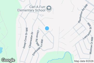 Map image of the property - 2948 Clover Rd NW