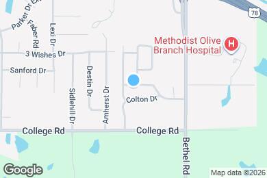 Map image of the property - 10829 Paul Coleman Dr